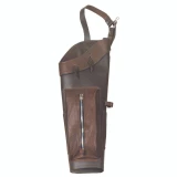 Wyandotte Brown Leather Back Quiver