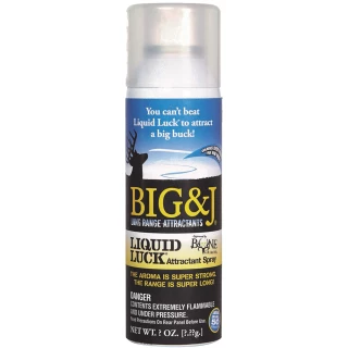 Big and J Liquid Luck Aerosol Spray Attractant