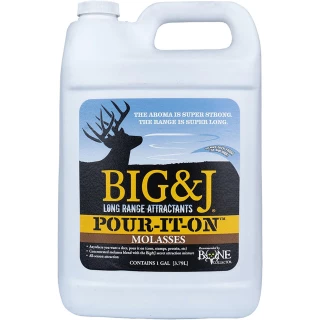 Big and J Pour-It-On Molasses Liquid Attractant