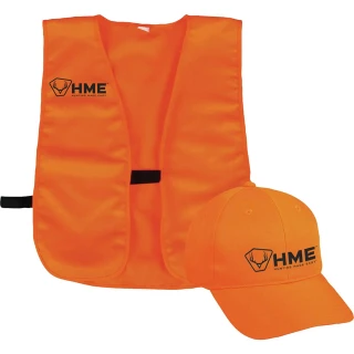 HME Orange Vest & Hat Combo