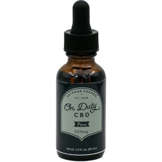 On Duty CBD Oil Drops Pure Full Spectrum