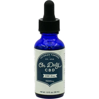 On Duty CBD Oil Drops THC Free