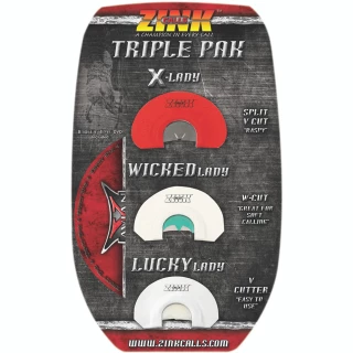 Zink Triple Pak Turkey Call