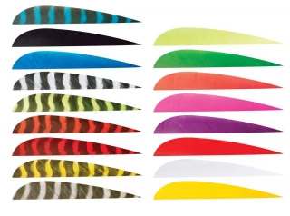 TrueFlight 18-Feather Combo Pack, Parabolic Cut