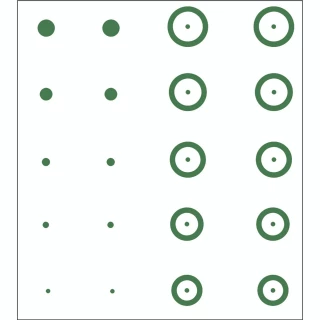 Gunstar Pro Series Chubbie Reticle Set