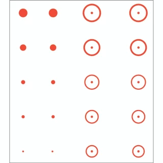 Gunstar Pro Series Precision Reticle Set