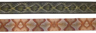 Artificial Snakeskin Backing