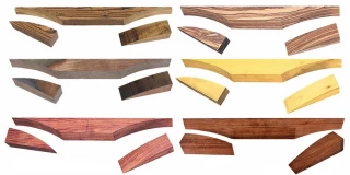 17" Longbow Riser Blanks