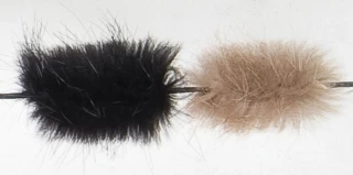 Beaver Fur Bow String Silencers