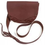 Rifleman Brown Leather Possibles Bag