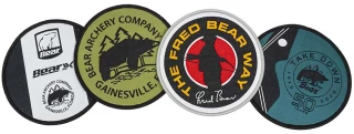 Bear Archery Stitch On Patches 4-pack