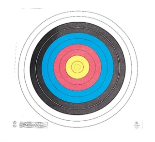 Official FITA 60 cm Paper Archery Target