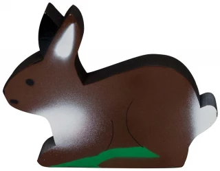 Dinks Foam Archery Target Running Rabbit